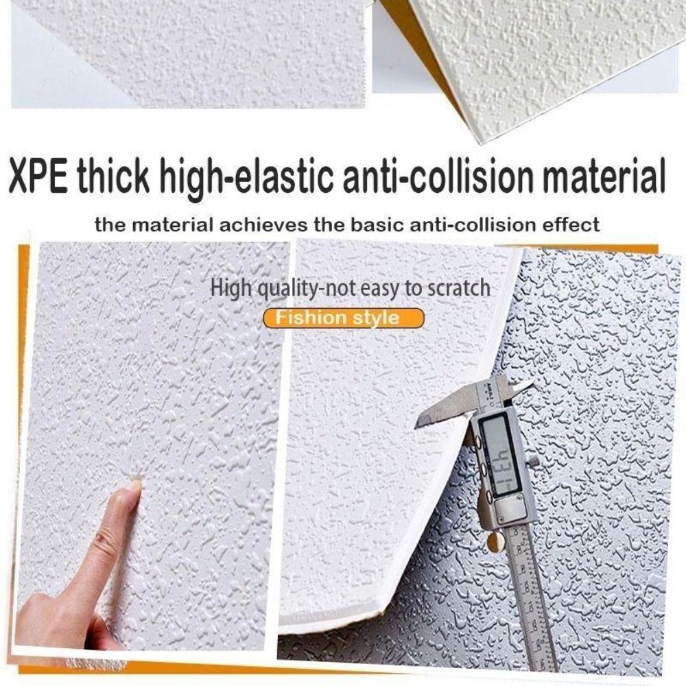 Moisture Proof Self-adhesive Wallpaper 70cm Wall Stickers Background Wallpaper Living Room