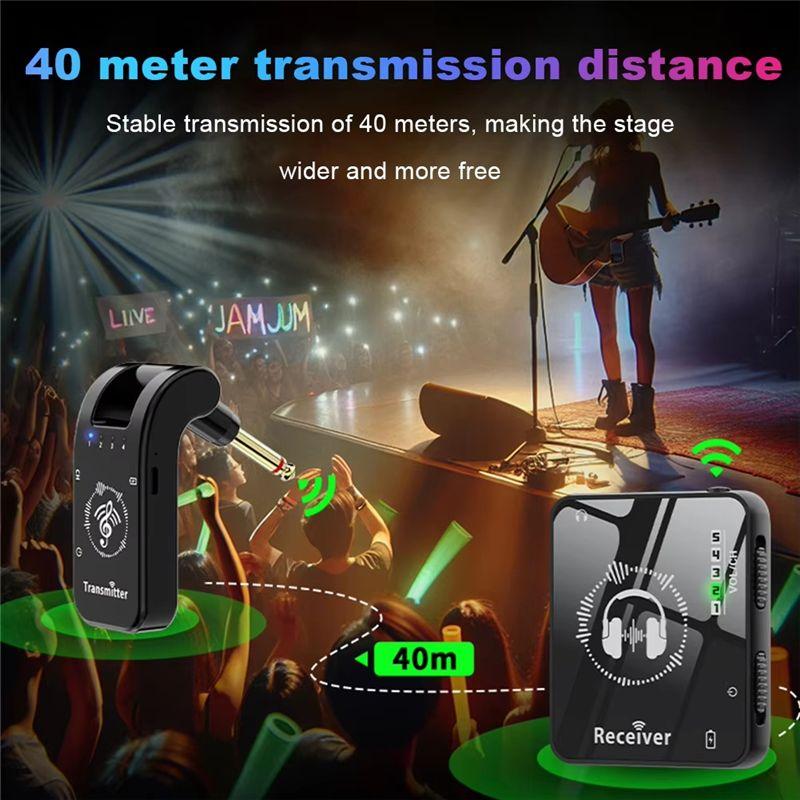 ABNR Wireless In Ear Monitor System Rechargeable Transmitter Receiver Wireless Earphone Monitor Transmission System