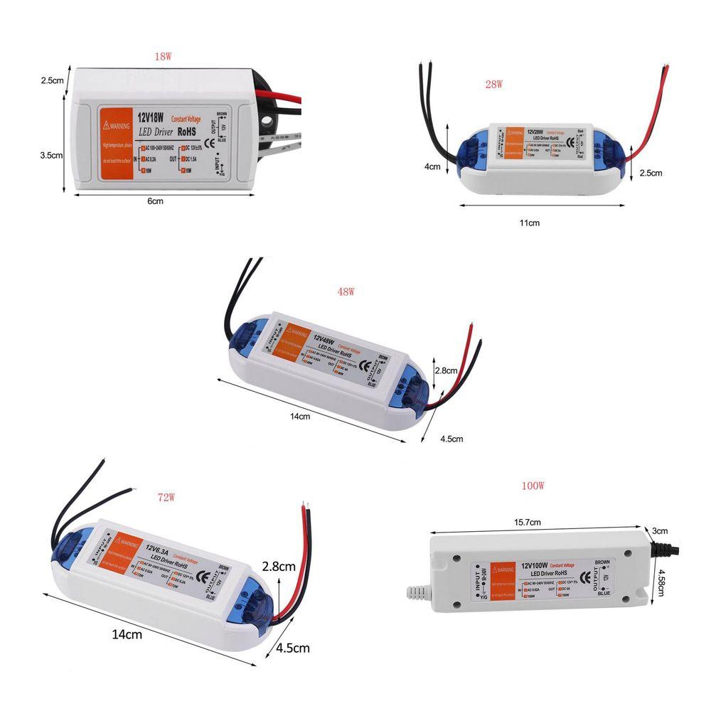 LED Driver LED Lights Lamp Power Supply Adapter Lighting Transformer LED Driver Adapter Lamp Driver