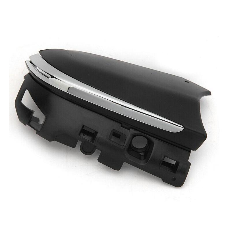 Replacement Left Side Rearview Mirror Bottom Cover with Trim Compatible with For Toyota For Camry 2018 to Models