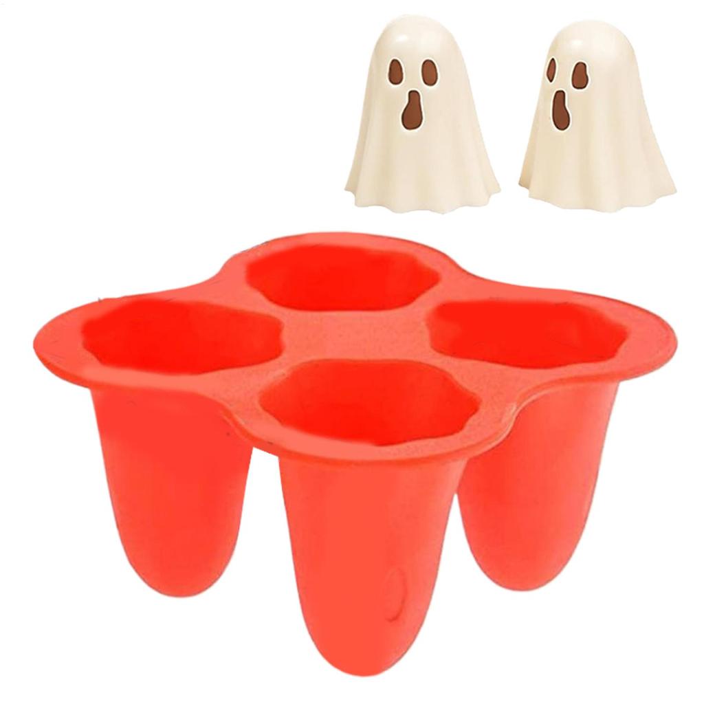 Силиконовая форма на Хэллоуин Формы Тыквы Привидения Для Шоколада Конфет Выпечки DIY Форма для Кубиков Льда Украшение для Вечеринки Инструмент для Поделок