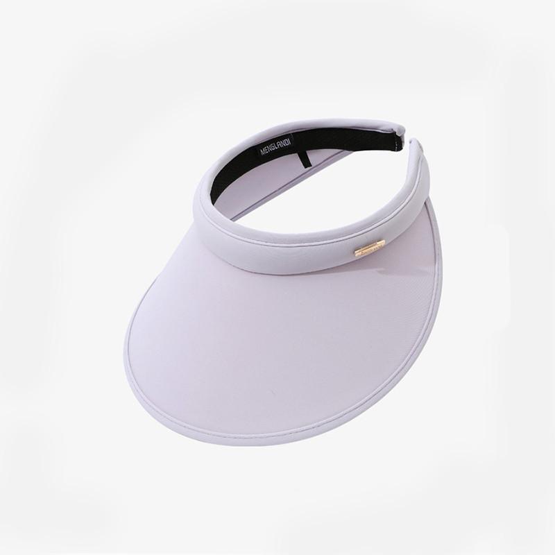 Простая однотонная металлическая шляпа-цилиндр для женщин, корейская мода, шляпа от солнца, закрывающая лицо, рекомендована Xiaohongshu