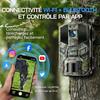 Caméra de Chasse - UNDERSCORE - WOLFANG - 4K - 64MP - Vision Nocturne IP66