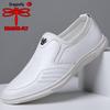 Мужские мокасины Qingting из натуральной кожи в стиле Business Casual - Мягкие, износостойкие, корейский стиль