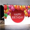 С Днем Рождения Фон Ткань Баннер Фото Реквизит Вечеринка Домашний Декор Стены