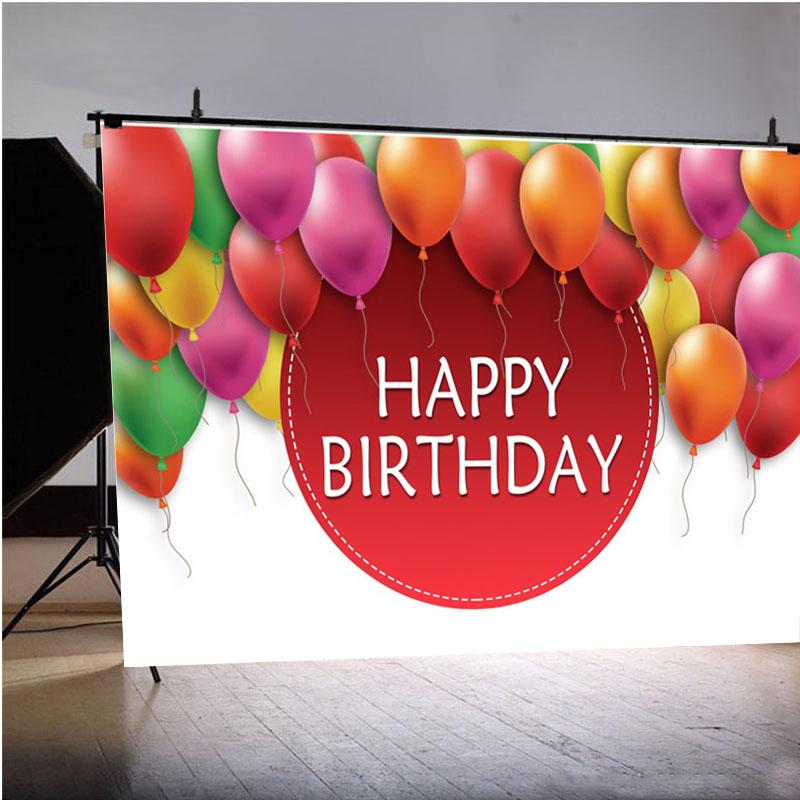 С Днем Рождения Фон Ткань Баннер Фото Реквизит Вечеринка Домашний Декор Стены