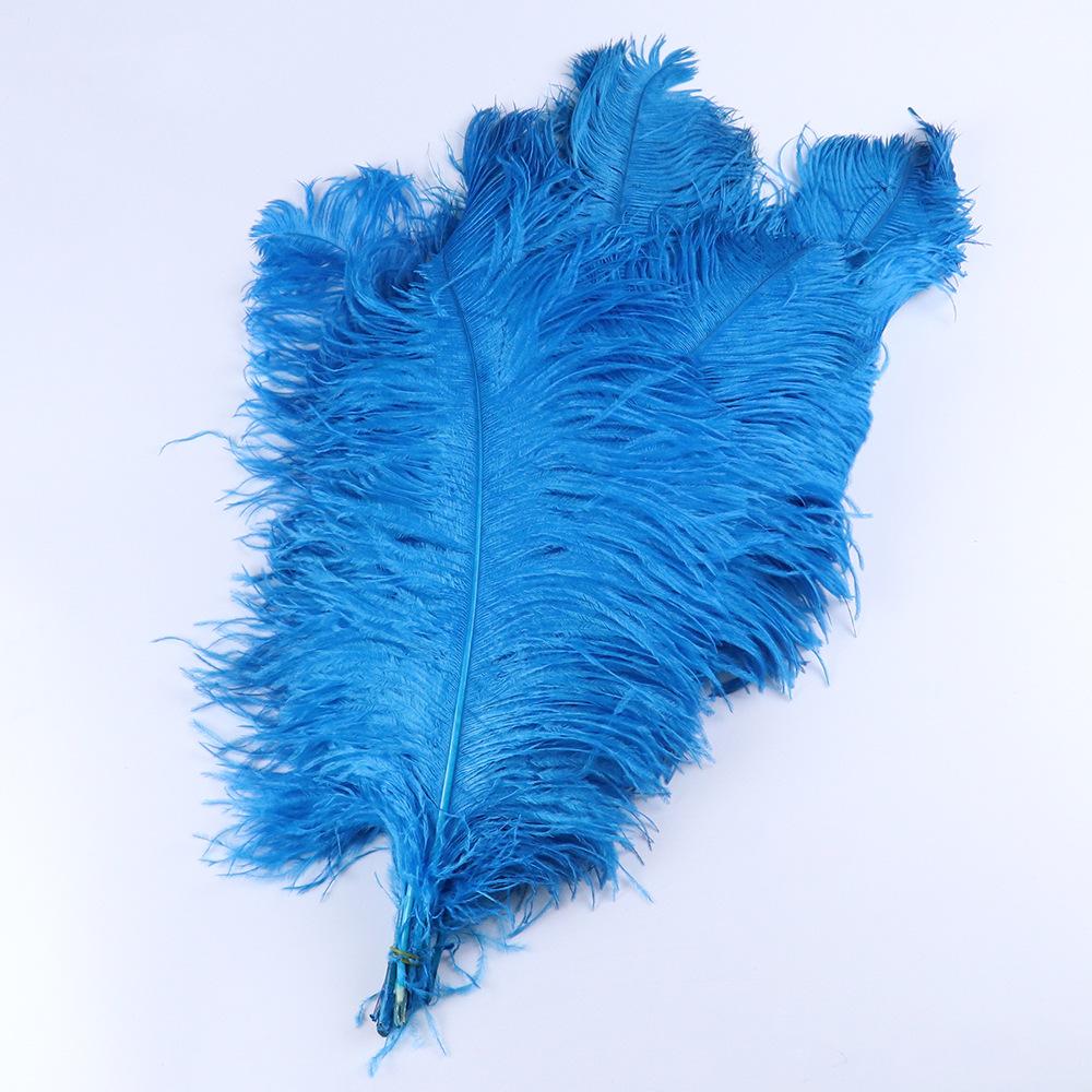 Страусиные перья 60-65 см Южноафриканские импортные перья Аксессуары для ювелирных изделий Модные популярные декоративные украшения Пух хлопок