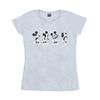Womens/Ladies Mickey Mouse Four Emotions Cotton T-Shirt
