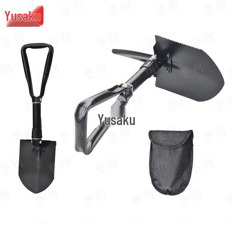 Carbon Steel Engineer Shovel with Sawtooth
