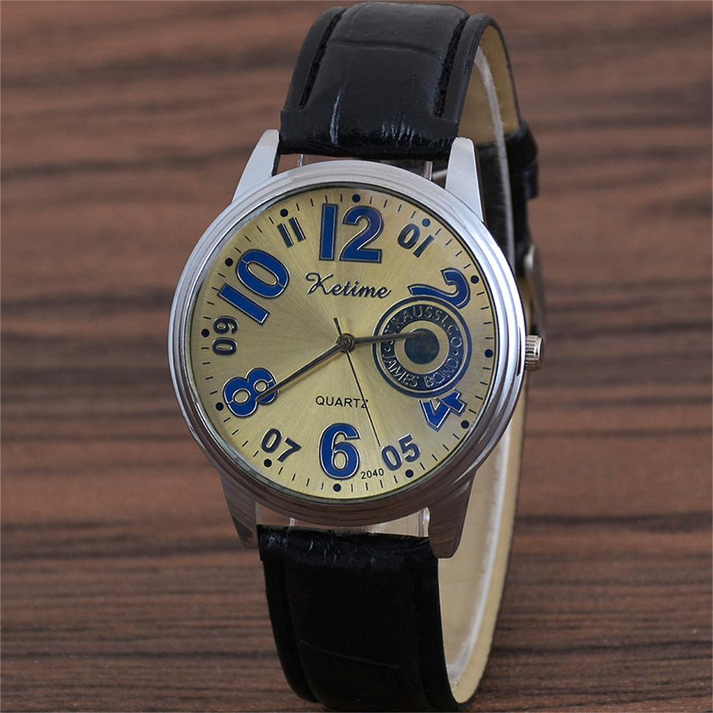 Men's Waterproof Luminous Running Alarm Clock Watch