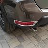 For Nissan X-trail Rogue T32 Facelift 2017- Chrome Car Rear Fog Light Lamp Cover Trim Tail Foglight Bezel Trims Accessories