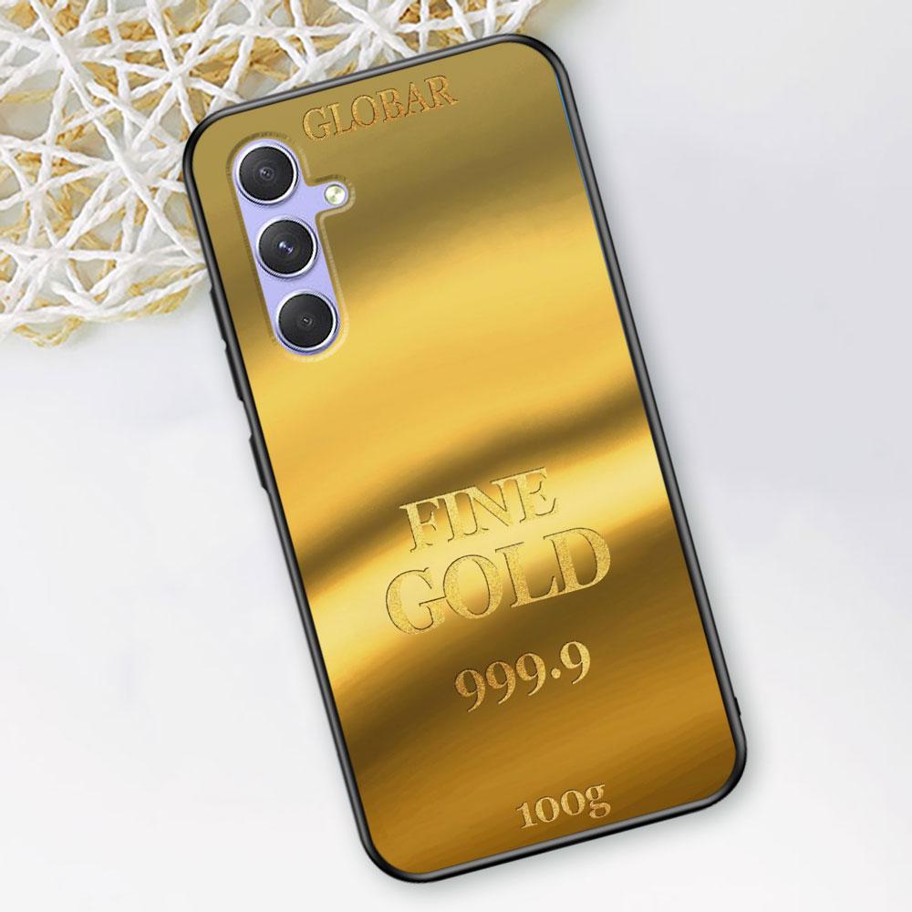 Чехол с принтом золотого узора для Samsung Galaxy A51 A53 A54 A31 A52 A12 A13 A21s A22 A32 A11 A22 A33 A41 A52s TPU Чехол для телефона