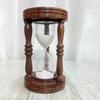17.78 Cm Handmade Wooden Hourglass Sand Timer Nautical Office Desk Decor Housewarming Gift Wedding, Thanksgiving, Chinese New Year, Christmas