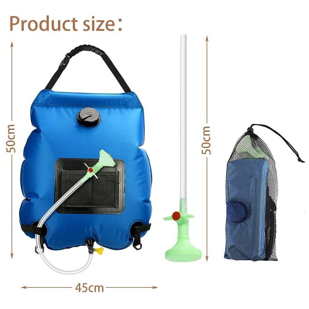 Solar Camping Shower Bag. Solar Shower Bag. Solar Camping Shower. Camping Shower Bag. Foldable Shower Bag. Switchable Shower Head