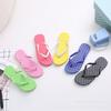 Summer Fashion Women Slippers Flip Flops Women Sandals Casual Shoes  PVC  Gingham  Summer  Indoor  Summer  Gingham  Shallow