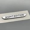 EDITION 1 Night Edition C300 C200L GLA CLA Chrome Silver black Badge Car Styling Logo stickers Emblem