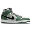 Air Jordan 1 Mid SE Dutch Green Женские кроссовки Черные едва-зеленые Arctic-Pink CZ0774-300