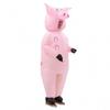Adult Pink Pig Costume Halloween Christmas Party Cosplay Inflatable Cartoon Mascot Outfit