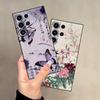Чехол для Samsung Galaxy S26 Ultra S23 S25 Plus S21 FE S10 S9 S24 S20 Ultra Note 20 8 9 10 Funda Чехол для телефона Ретро Бабочка