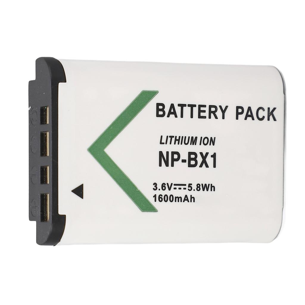 NP BX1 Battery 3.6V 1600mAh NP BX1 Lithium Ion Battery for Cyber Shot DSC HX RX1 RX1R II RX100 FDR