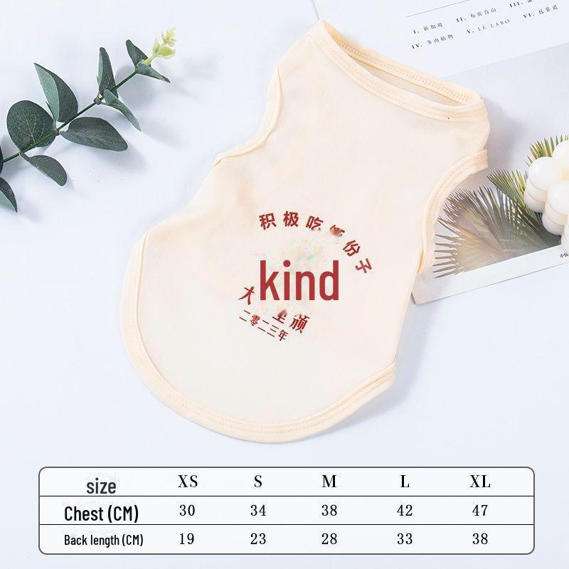 Летний жилет для питомцев: Легкая солнцезащитная рубашка для маленьких собак и кошек, идеально подходит для весны и лета.