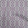 Cotton Flex Gray Fabric Asian Suzani Sewing Fabric By The Yard Printed Diy Clothing Sewing Supplies 40 Inch