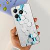 For Realme C61 Case RMX3939 Cute Panda Cartoon Painted Cover Soft Slim Phone Case For Realme C63 C 61 RealmeC61 RealmeC63 Bumper