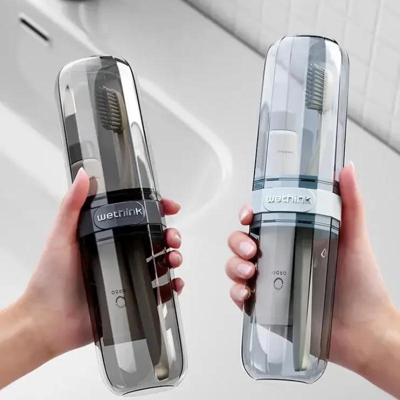 Дорожный туалетный стакан, зубная щетка, зубная паста, стакан для стоматологических принадлежностей, портативный набор для хранения стоматологических банок, дорожный стакан для ополаскивателя полости рта «три в одном»