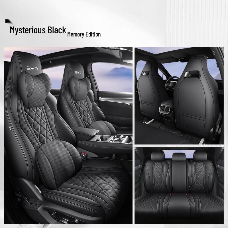 BYD Sea Lion Universal Car Seat Cushion - New Model, Full Leather, All-Season