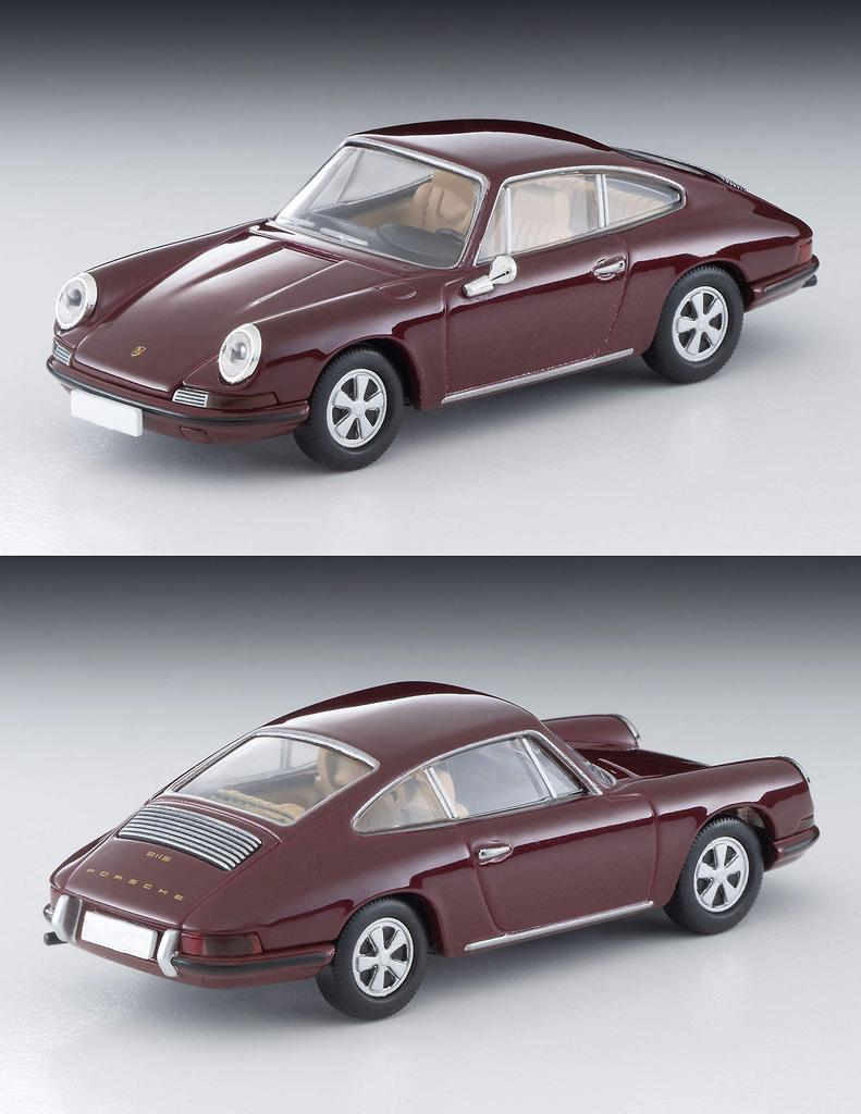 Tomica Limited Vintage Porsche 911S Maroon Завершенный продукт 312536 1/64 LV-86g