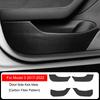 For Tesla Model 3/Y 2017-2025 Seat Side Door Anti Kick Mats Seat Side Protection Sticker Pads Scratch-resistant Cover Mats
