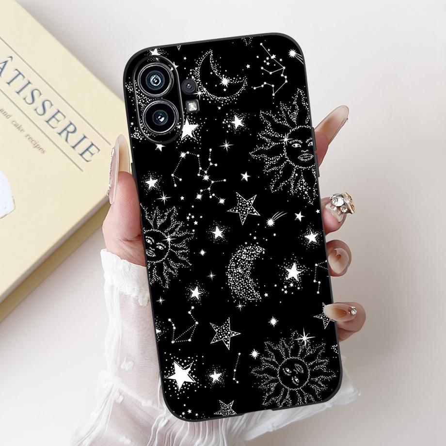 Butterfly Flower Landscape Marble Cartoon Cover For Nothing Phone 1 2 2a 3a Pro Case Phone (2a) (3a) Pro Capa Silicone Funda