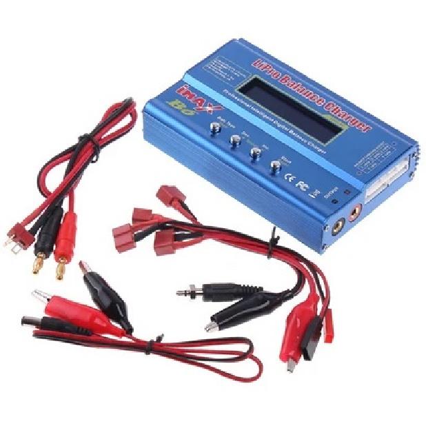 Зарядное устройство IMAX B6 80 Вт для аккумуляторов Lipo NiMh Li-ion Ni-Cd Цифровое RC IMAX B6 Lipro Балансировочное зарядное устройство-разрядник + Адаптер питания от сети 12 В 5 А