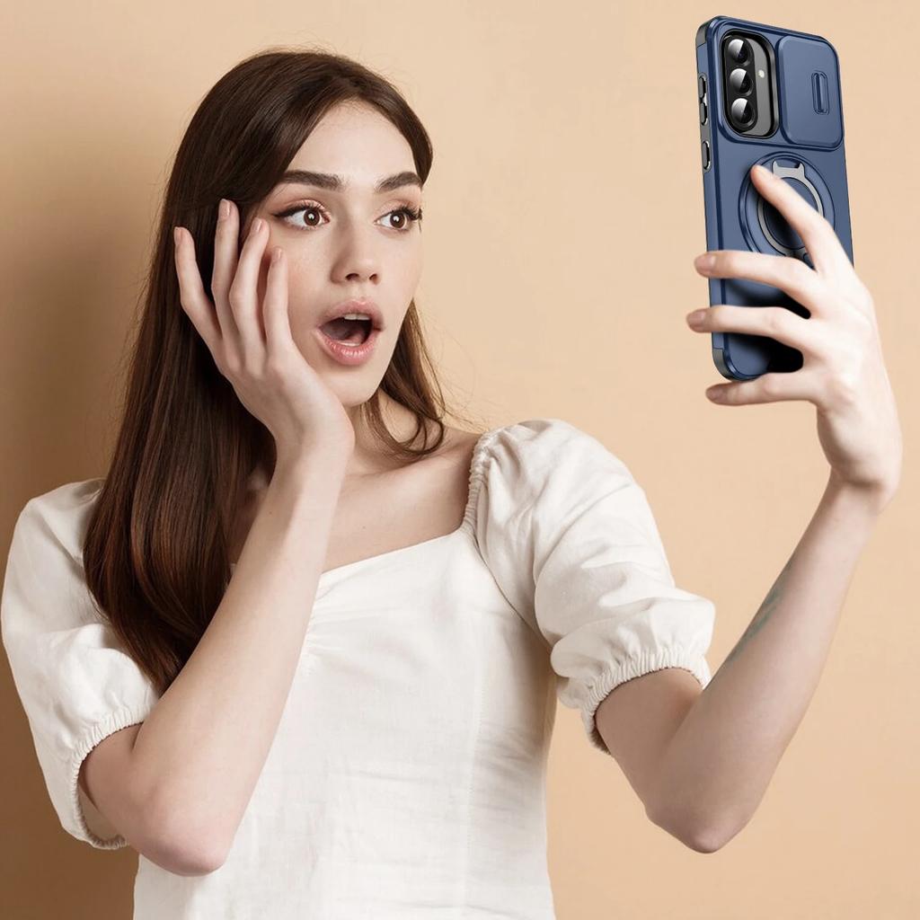 Подставка Чехлы для телефонов Противоударный чехол для Samsung Galaxy A17 5G S25 FE A56 A16 A36 A55 A35 A15 S24 S23 Ultra S22 S21 Plus