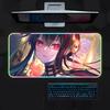Kawaii S-spy X FamilyKawaii S-spy X Family Mouse Pad Gamer Luminescence Led Mouse Pad Gaming Table Rgb Deskmat Keyboard Pc Mouse