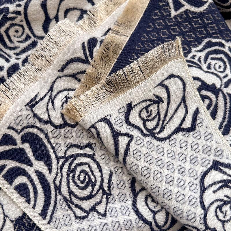 Women's Elegant Camellia Scarf