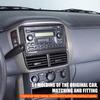Мягкая накладка из углеродного волокна на переключатель мультимедиа для Honda Pilot 2003-2008