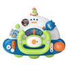 Cartoon Space Rocket Steering Wheel Toys With Music And Sound Simulation Driving Learning Educational Toys Gifts For Boys Girls