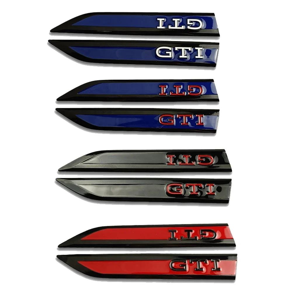 2026 Hot Sticker 2Pcs Metal Car Side Fender Bumper Strip Protective Sticker for Volkswagen GTI Golf 2 3 4 5 6 7 MK2 MK3 MK4 MK5
