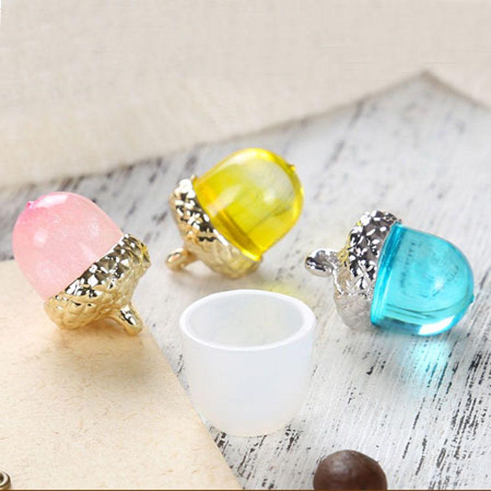 Handmade Epoxy DIY 3D Solid Necklace Crafts Tools Silicone Mold Jewelry accessory Jewelry Making