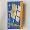 Wooden Geometry Puzzle Nail Board Two-player Battle Game Kids Graphics Geometric Toy for Children Montessori Early Education