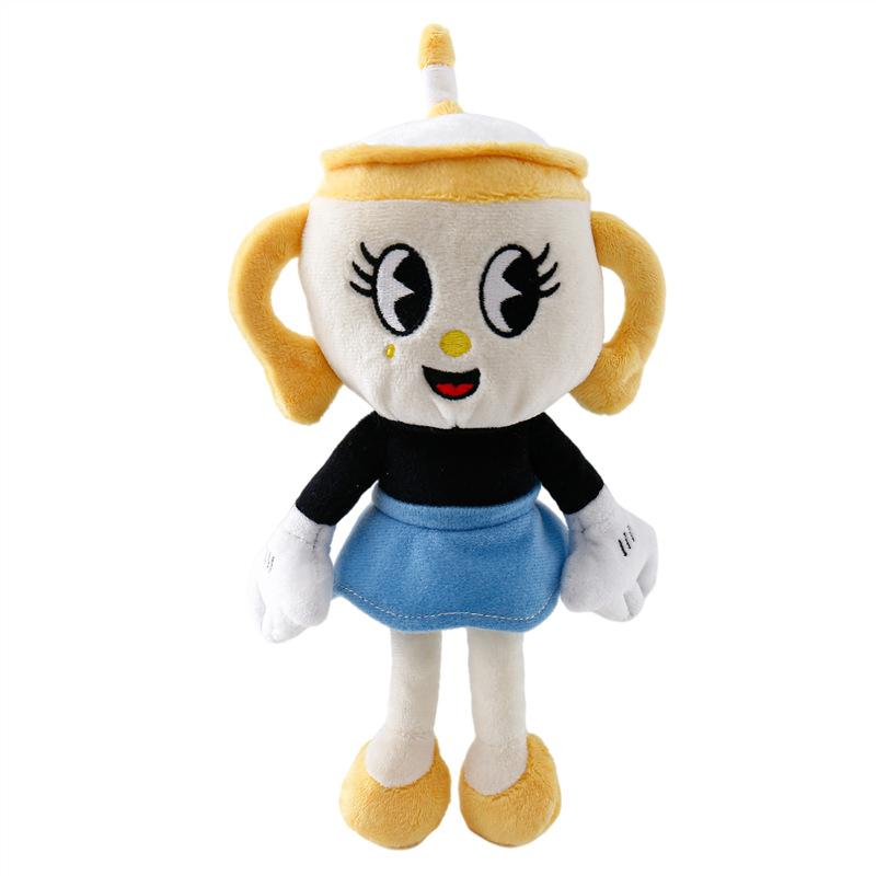 23-30Cm Adventure Game Cuphead Plush Toy Mugman The Devil Legendary Chalice Plush Dolls Toys For Children Gifts