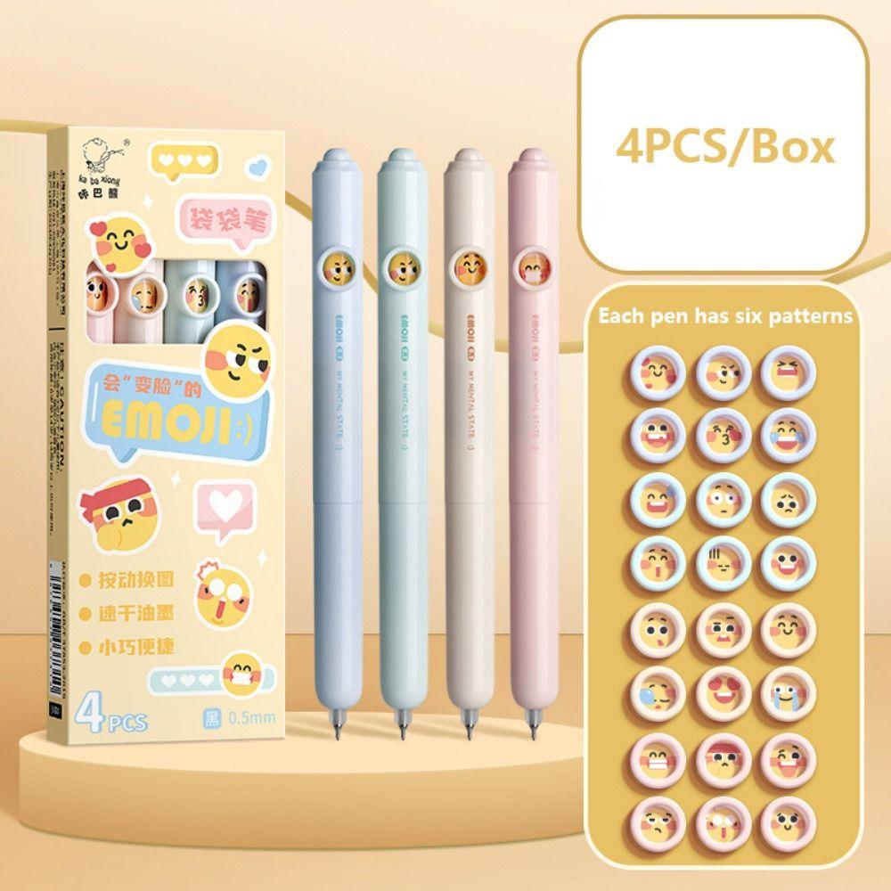 4PCS/Set Mini Short Pen Capybara Panda Gel Pen High Quality Ballpoint Pen  Student Specific