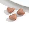 60pcs/lot 15mm Love Heart Shape Acrylic Beads Loose Spacer Beads For DIY Jewelry Making Necklace Pendant Bracelet Handmade