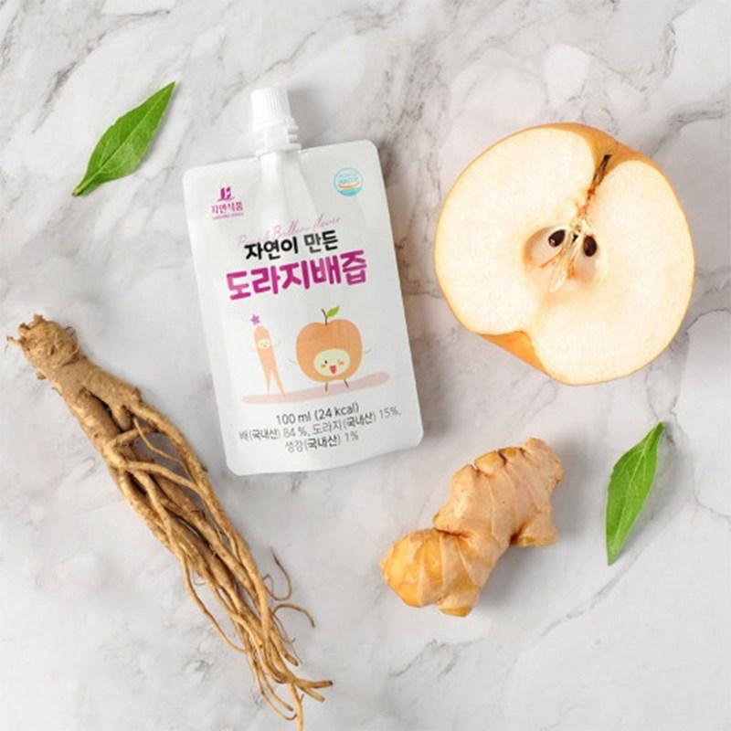 Natural food, nature-made bellflower pear juice spout, 100ml, 30 pcs.