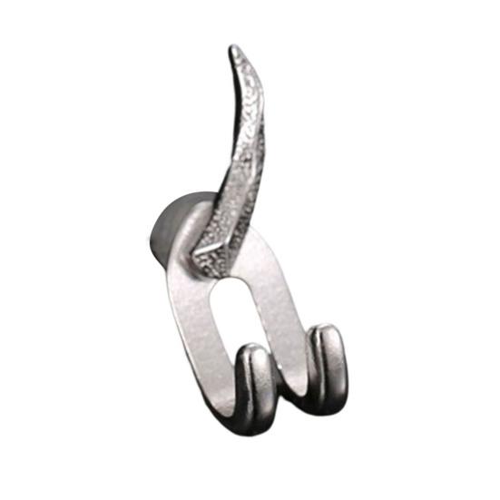 Stud Earrings Unique Personality Electroplating Silver Color Male Fashion Jewelry