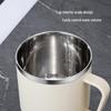 Портативная кружка ZISIZ из нержавеющей стали с крышкой