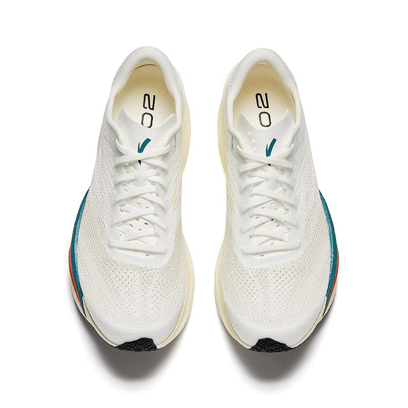 Anta C202 6.0 Удобные Модные Универсальные Нескользящие Износостойкие Низкие Гоночные Беговые Кроссовки Мужские кроссовки Белые Зеленые 112535575-3