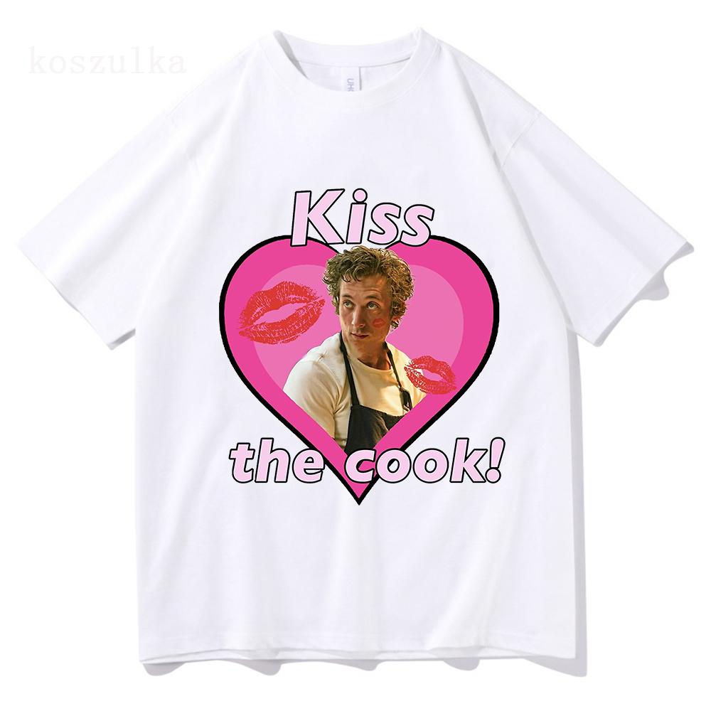 The Bear TV Series Kiss The Cook T-shirts The Original Beef of Chicagoland Printing Tee-shirt Cotton Men/Women Casual Tshirts