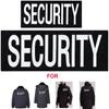 2 Pack Large Security Vest Small Security Badge Officer Patch Security Patches  Jacket